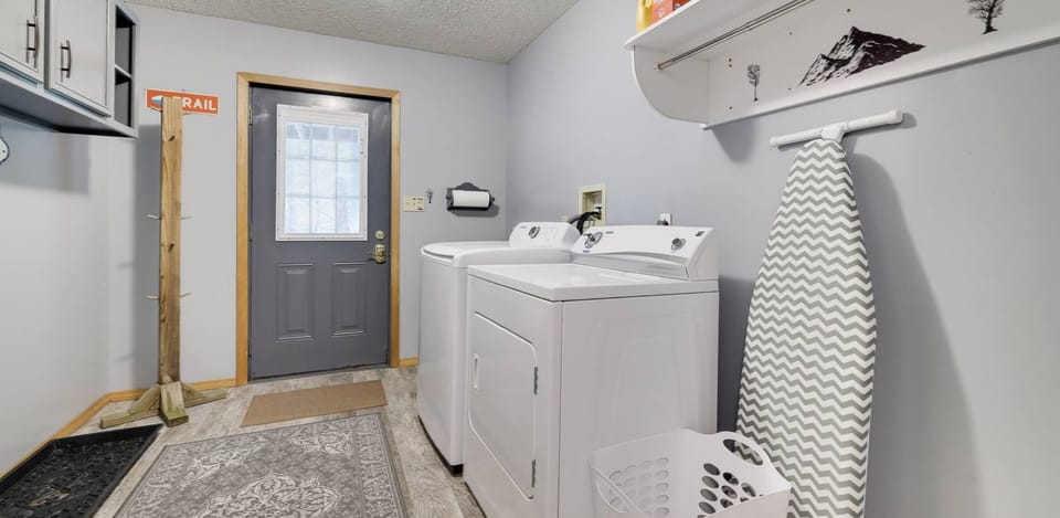 Laundry Room at downstairs entrance