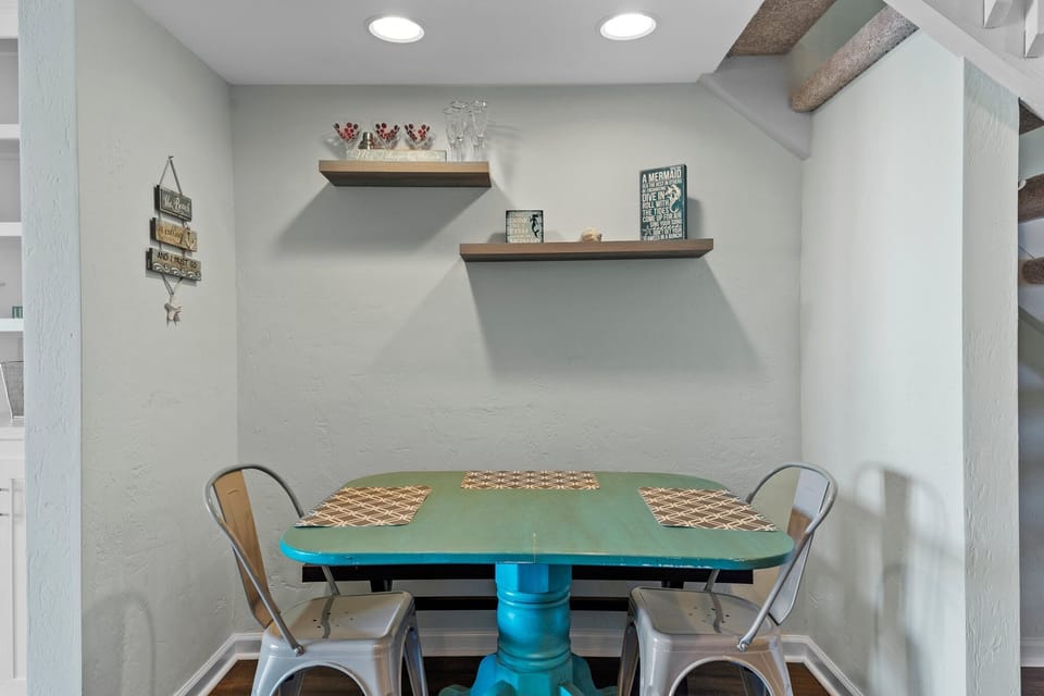 Formal dining area