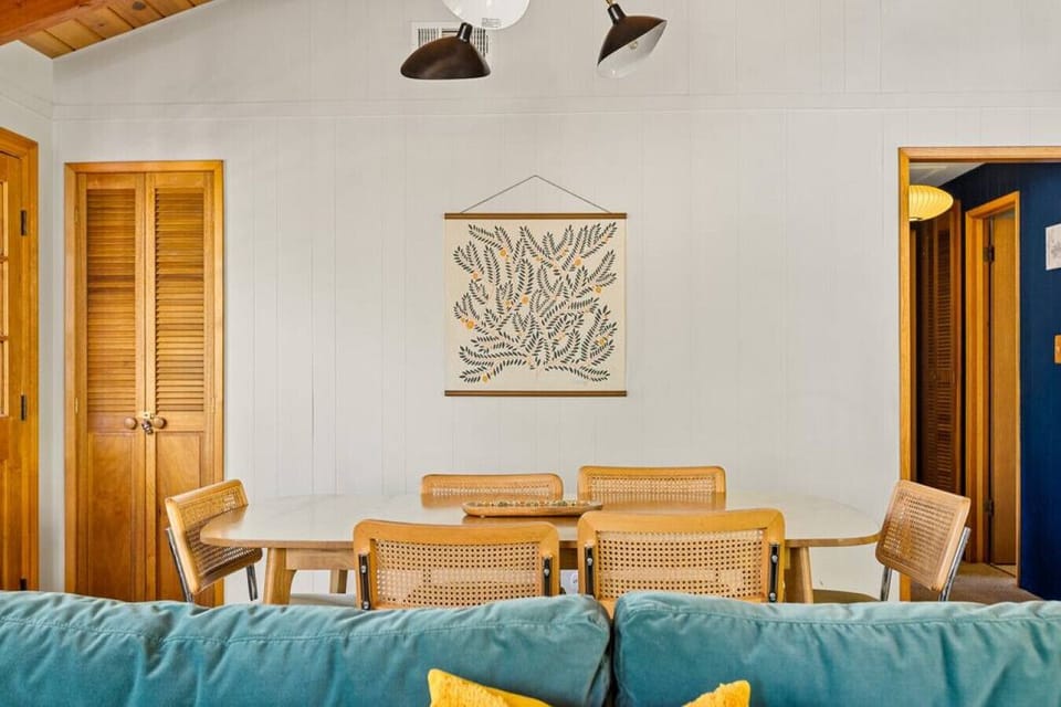 Dining room space.