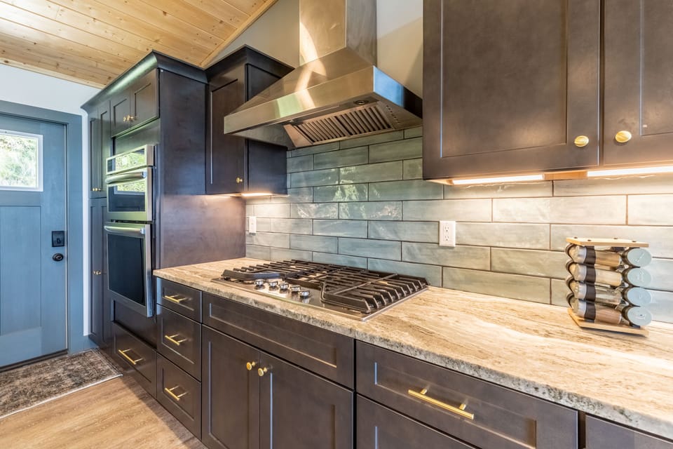 Stove with Double Oven - Stove