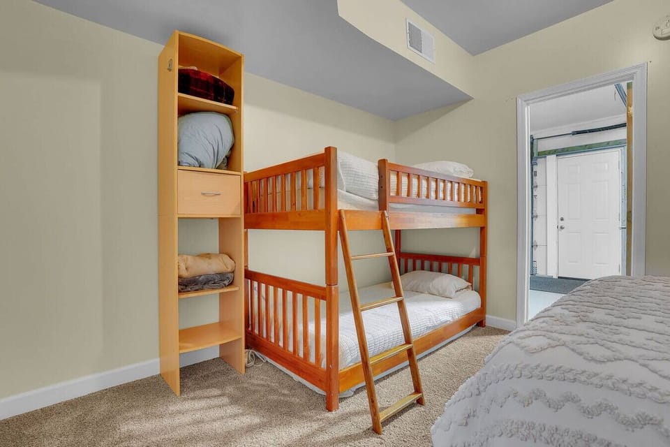 Bedroom 5: (Lower Level) Twin Bunk Bed