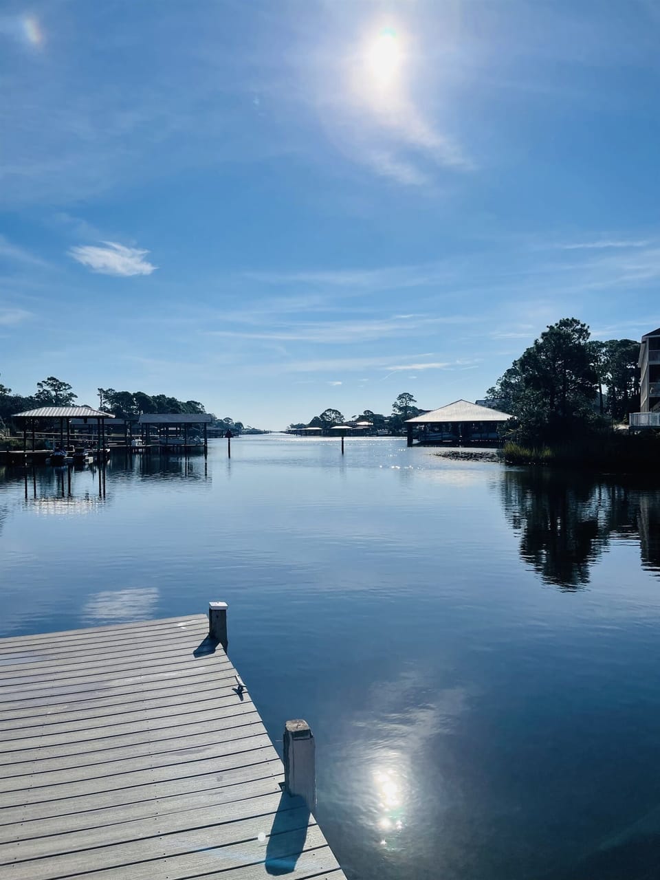 View from Dock