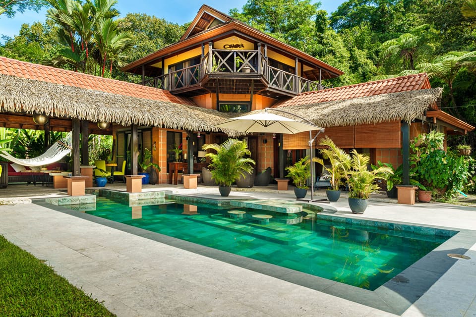 You'll never want to leave this incredible pool oasis!