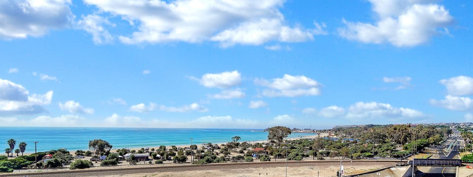View from primary bedroom balcony
