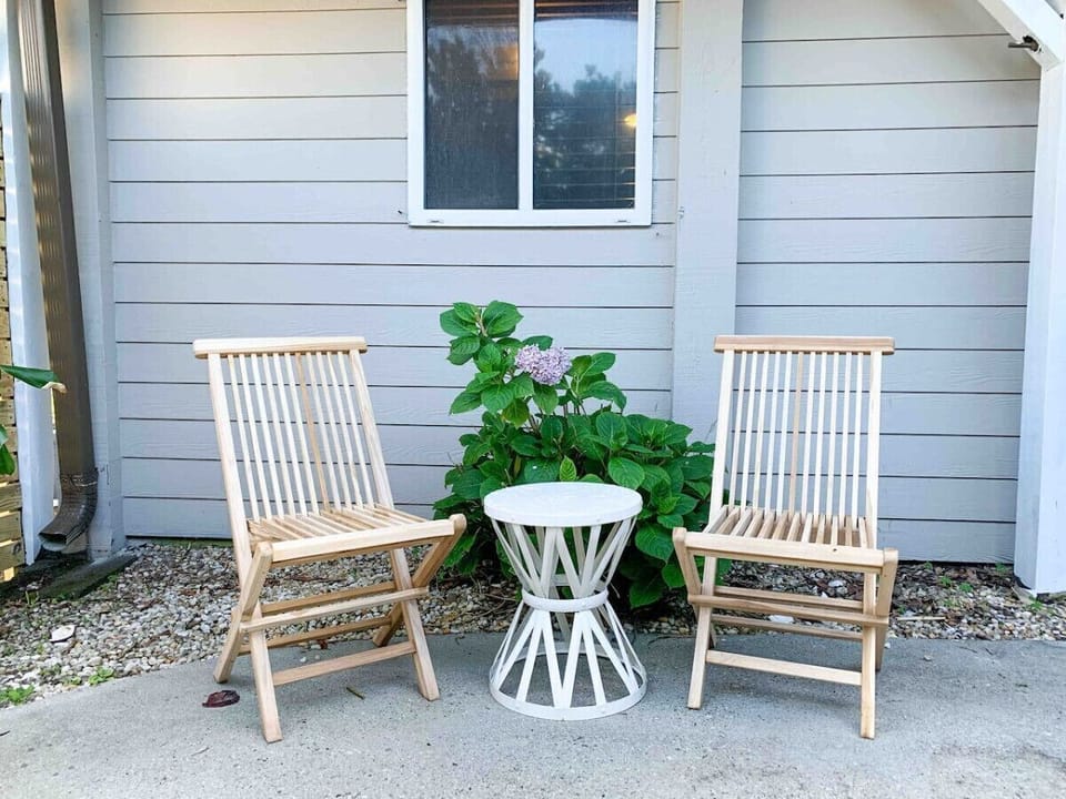 Enjoy a fresh cup of coffee as the sun rises.