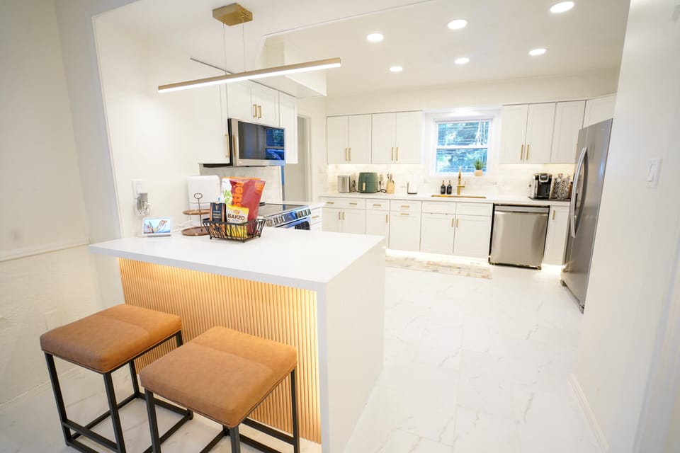 Fully equipped kitchen