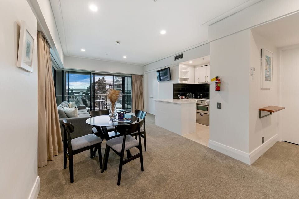 Living Area & Kitchen