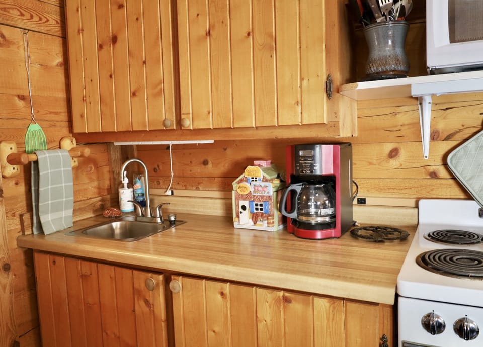 Coffee Pot and Dog Treats