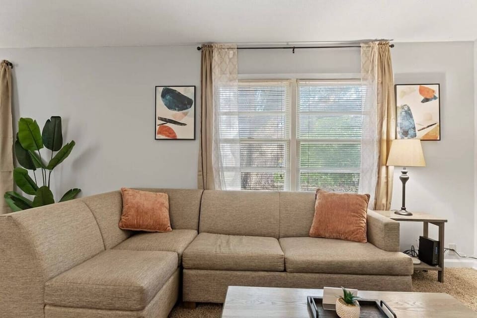 Comfy living room couch