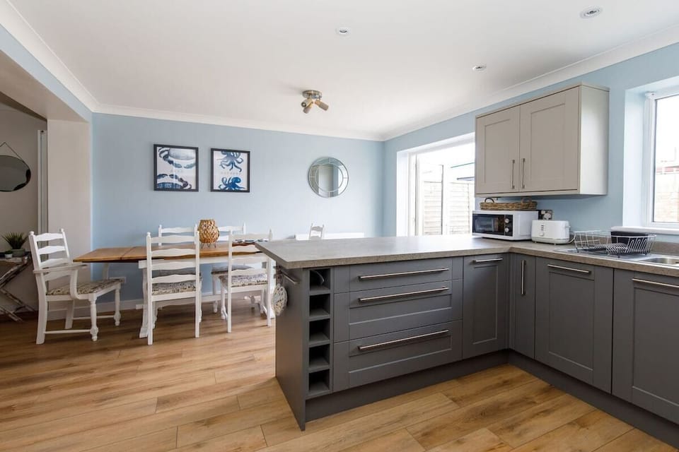 The open plan kitchen/diner is the perfect space.