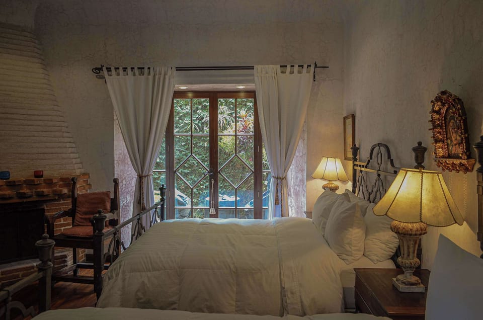 Twice the coziness in our twin beds!