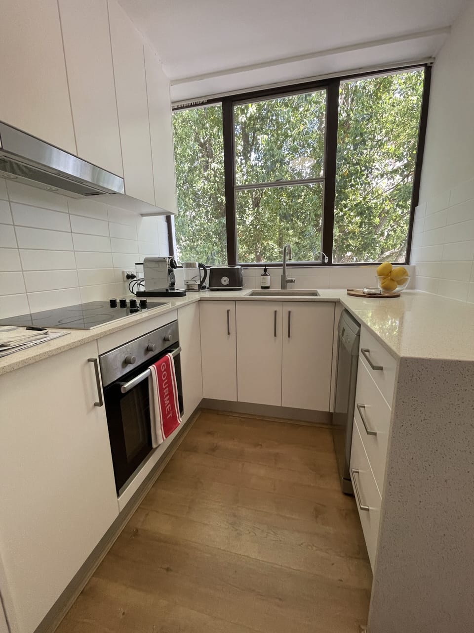 Modern fully equipped kitchen