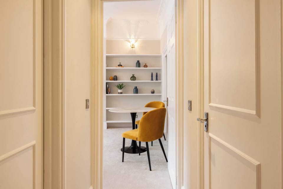 Hallway to the living room