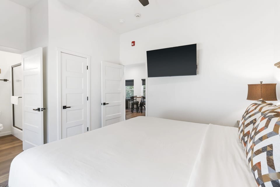 Bedroom One - Cable TV