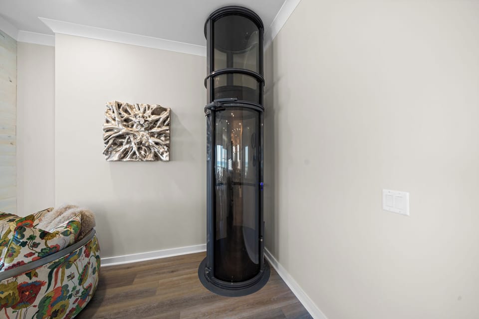 Indoor Elevator - Travels Between 1st and 2nd Floors Only