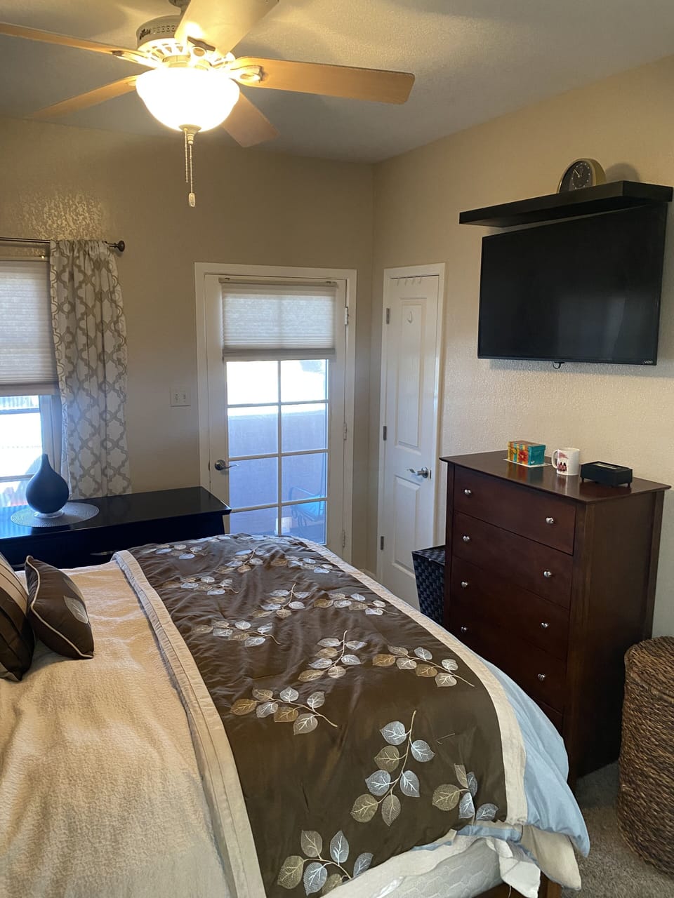 TV in bedroom