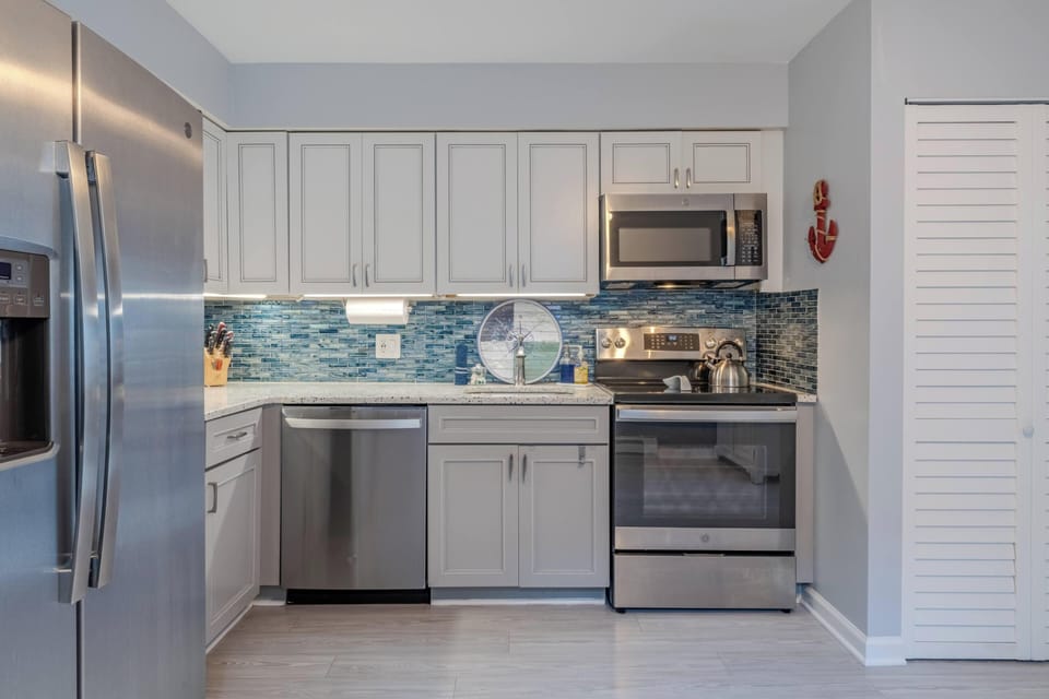 GE Stainless steel appliances