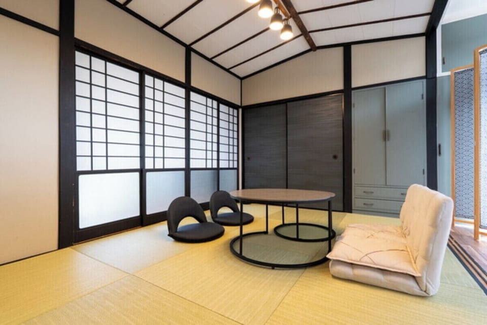 Comfort House | Living area | 50-inch flat-screen TV with digital channels