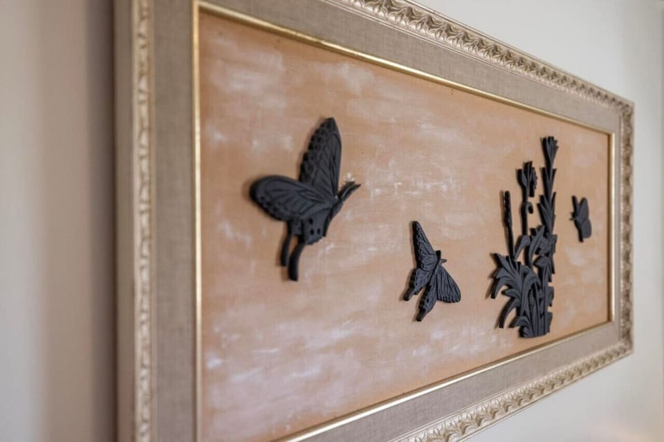 Admire the unique artwork