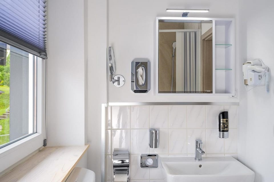 Standard Double Room | Bathroom | Shower, free toiletries, towels
