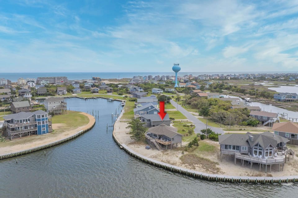 Surf or Sound Realty - 1158 - Calypso - Exterior -7 - Arrow