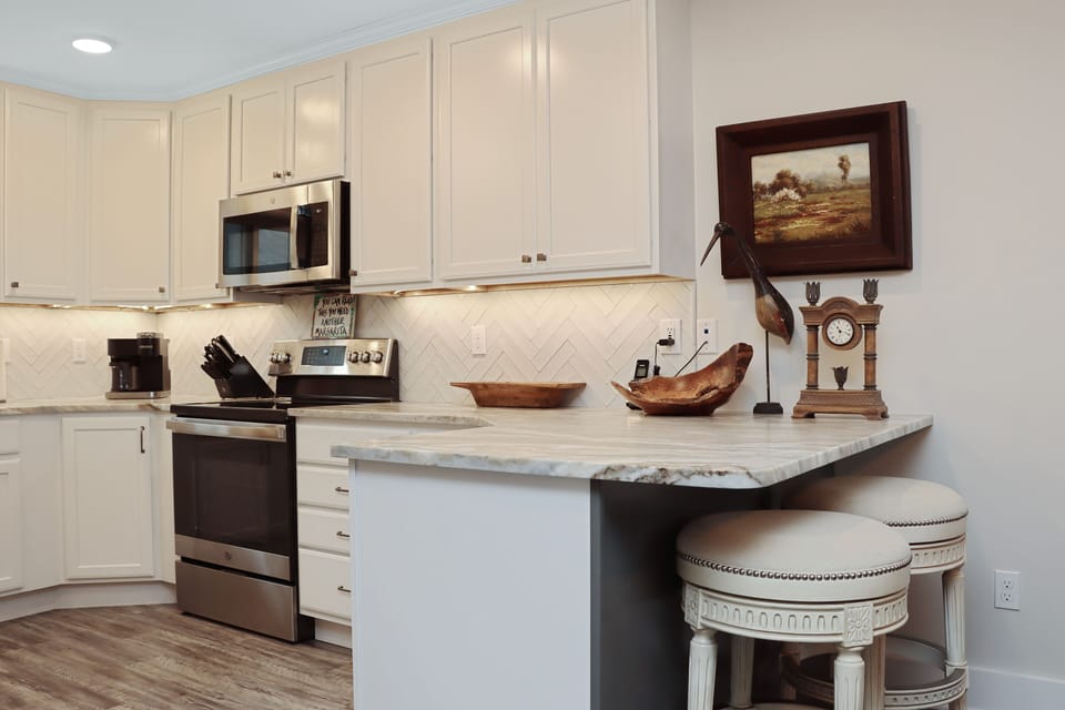 Kitchen with Bar Seating