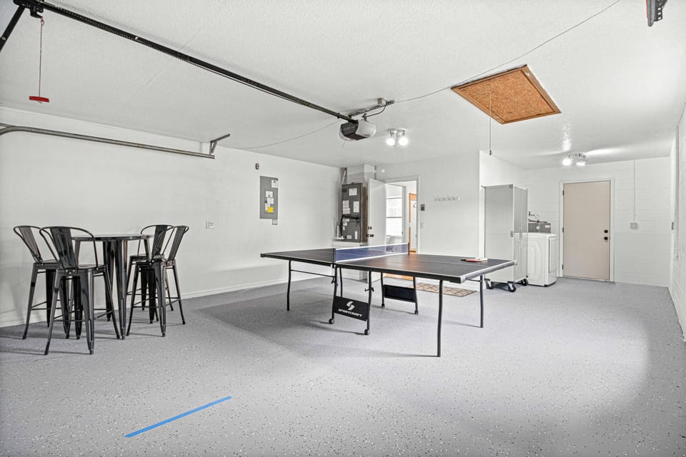 Garage Game Room