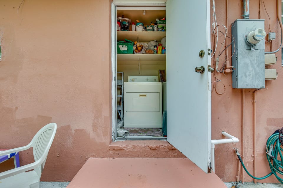House Exterior | Laundry