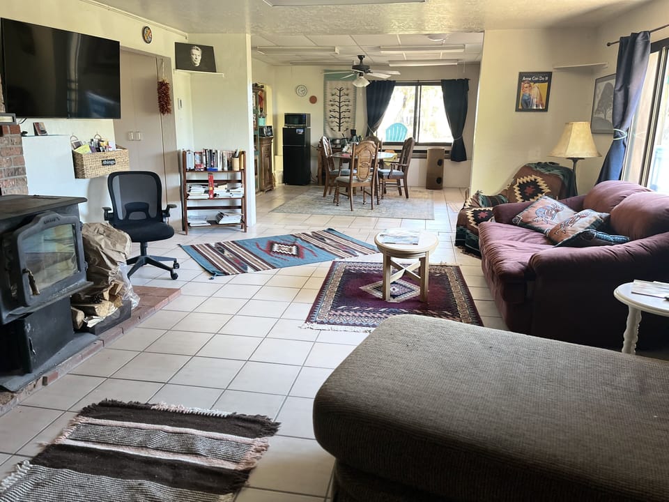 With Wood Stove