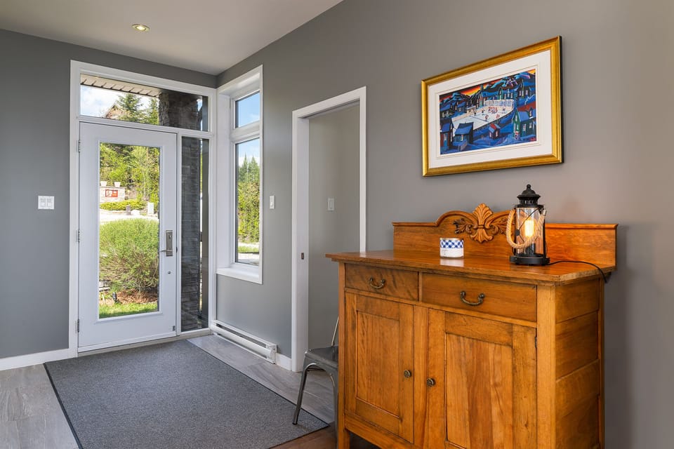 Hall d'entrée, La Panoramique, Chalet Charlevoix