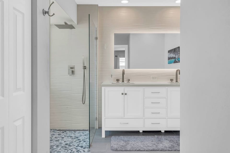 Master Bathroom view 1