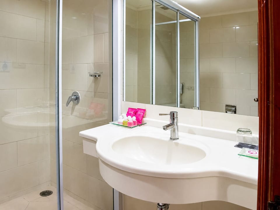 Superior Room | Bathroom | Free toiletries, hair dryer
