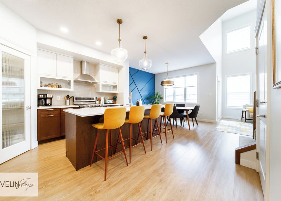 Bright, open kitchen perfect for shared meals and easy connection