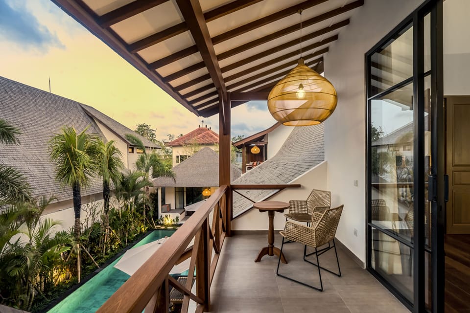 Deluxe Villa, 4 Bedrooms, Private Pool, Pool View | Balcony view
