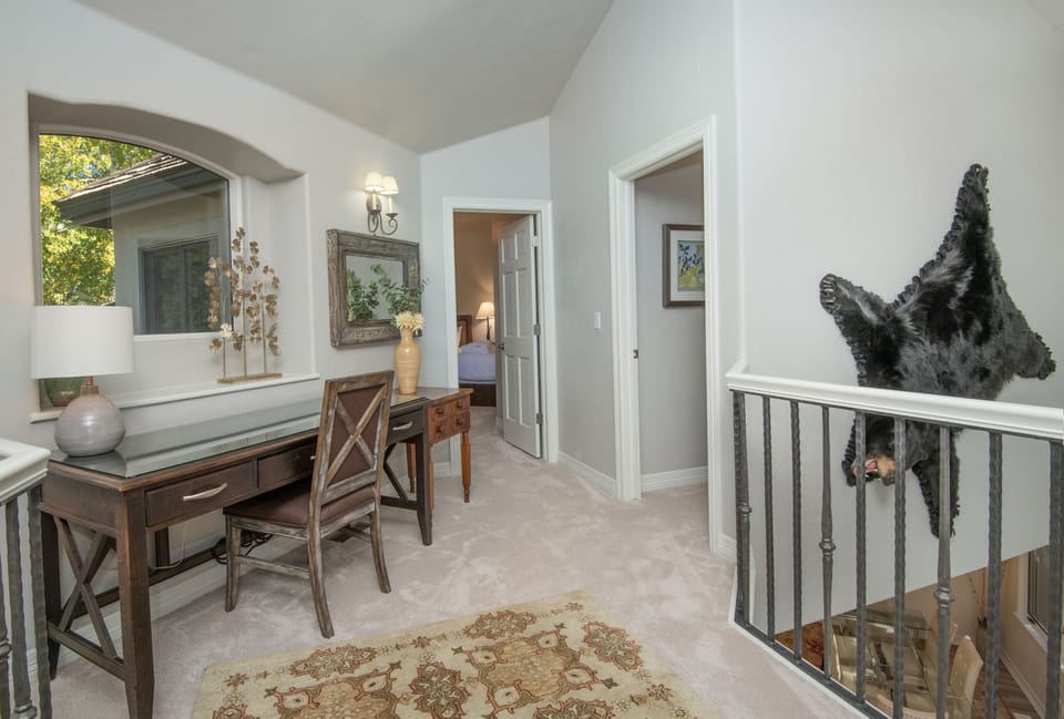 Desk and Chair for Remote Work