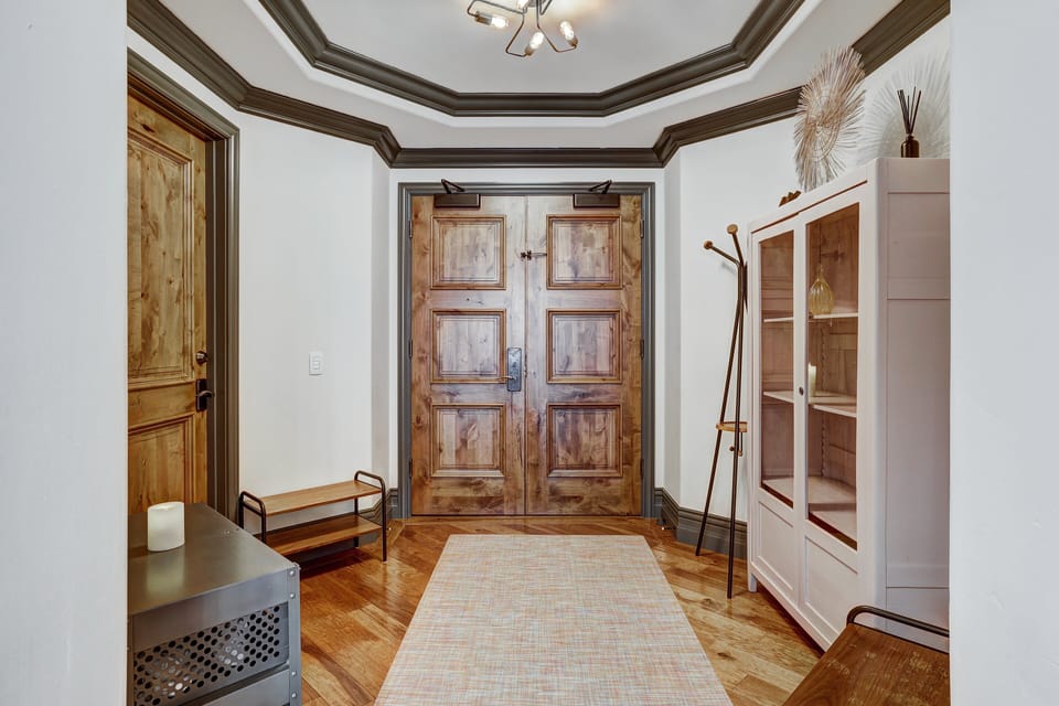 Indoors, Floor, Flooring, Lamp, Hardwood