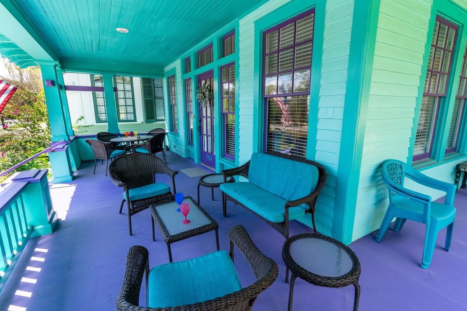 The porch is waiting for you to sip your sweet tea, lemonade....