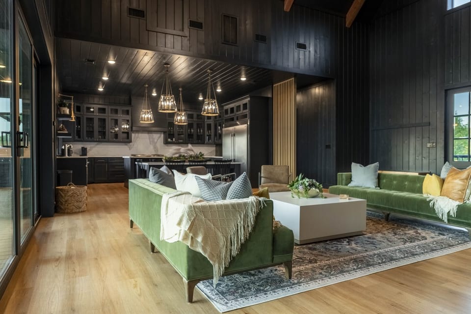 Luxury touches throughout