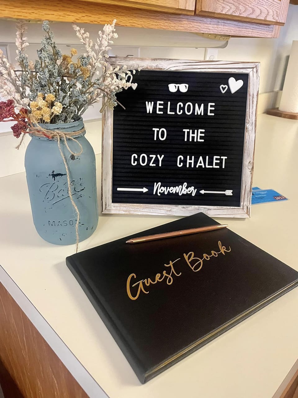 Don't forget to sign our guest book!