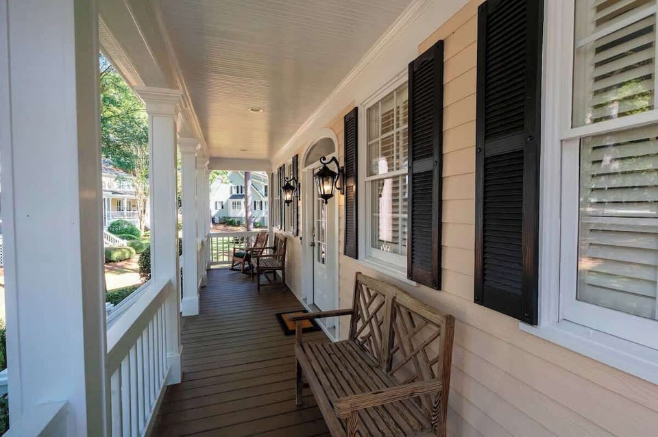 Shaded Front Porch