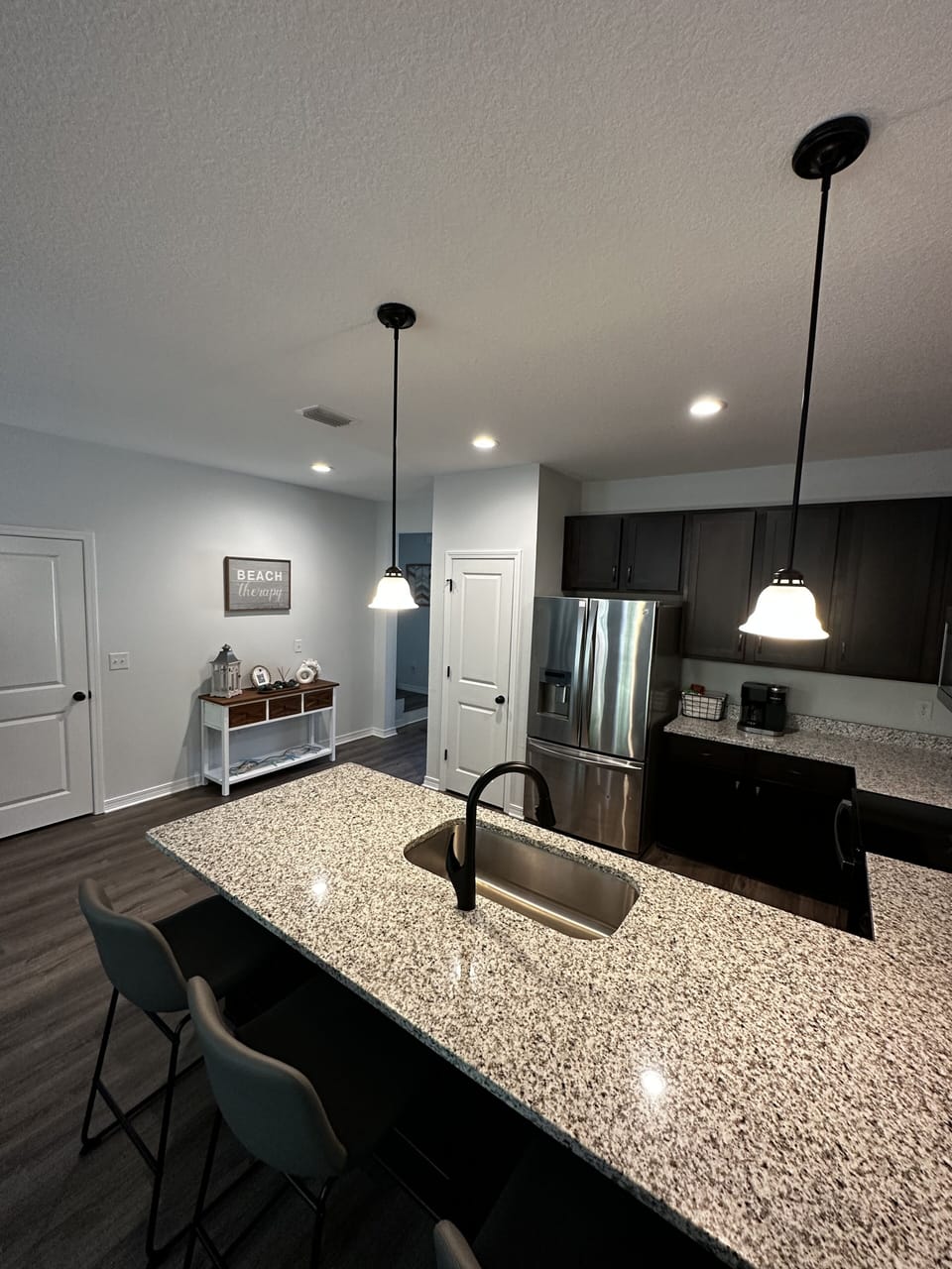 Large fully equipped kitchen