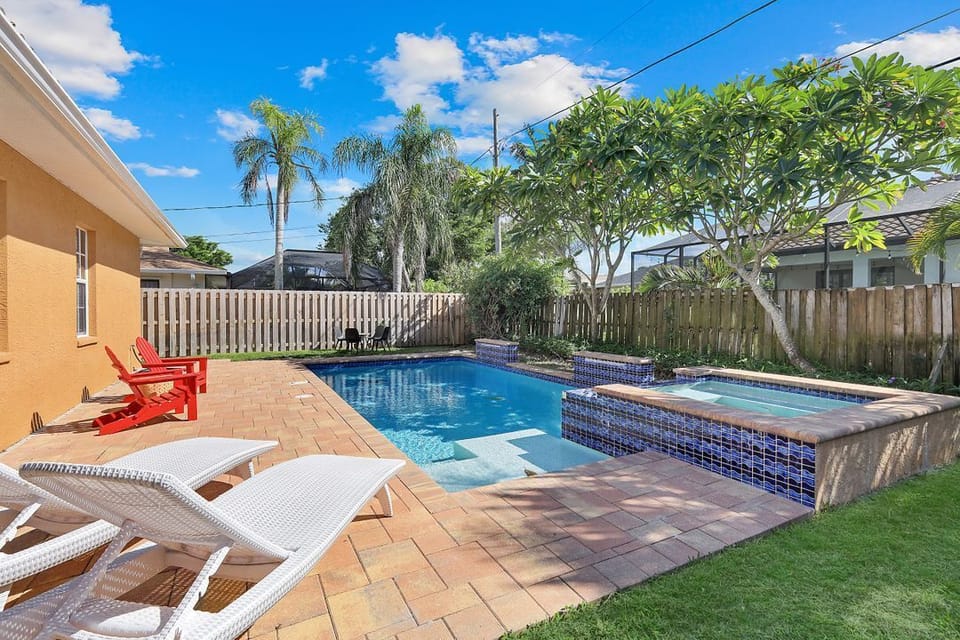 Private Pool | Centerpiece of the backyard.