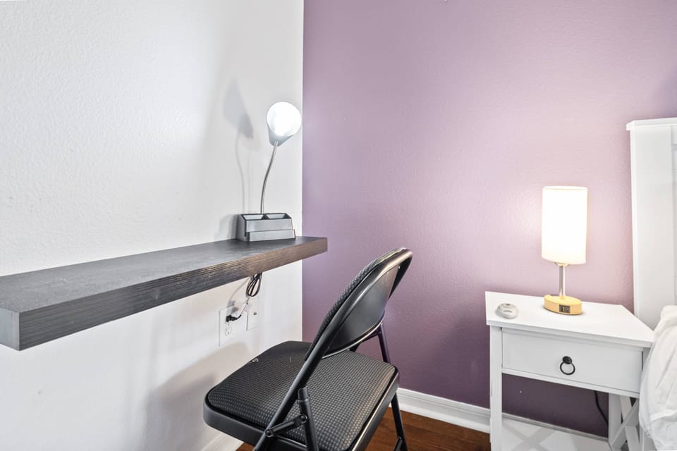 Work Space if Needed in Master Bedroom