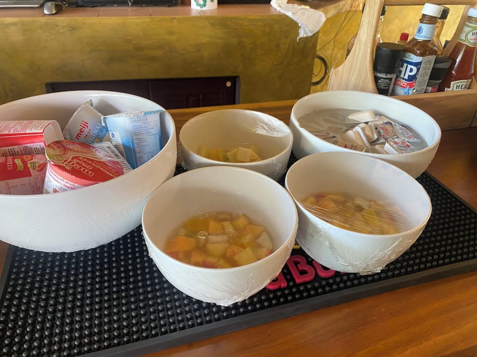 Daily continental breakfast for a fee