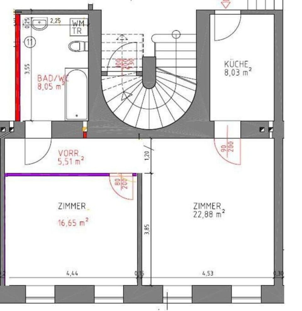 Plan Wohnung