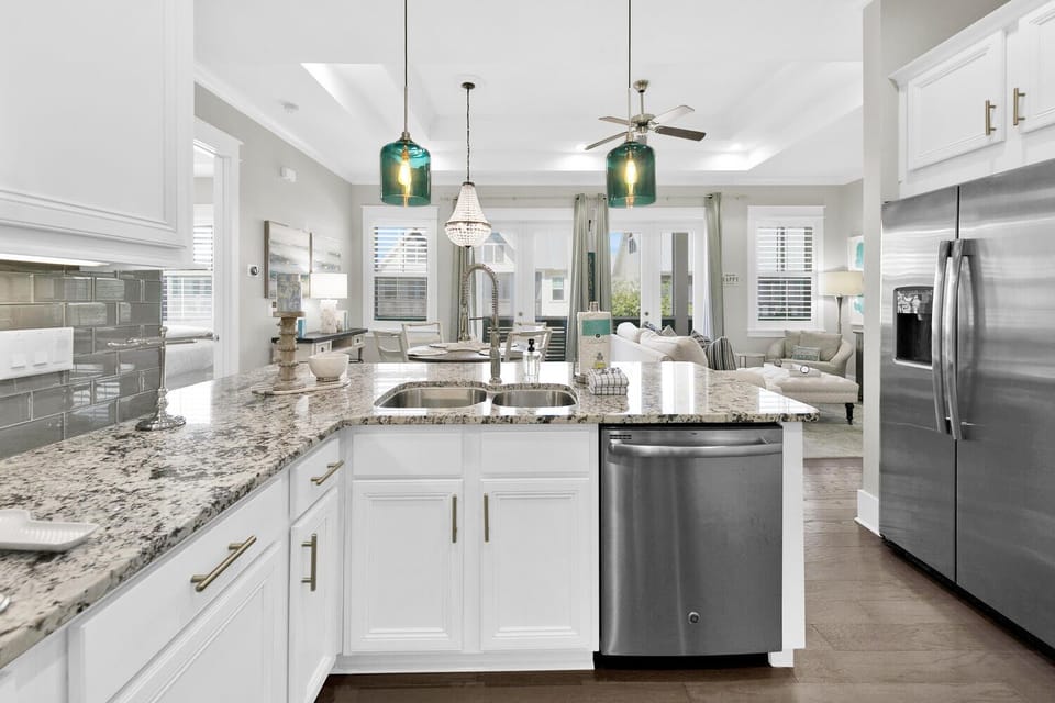Kitchen to dining room