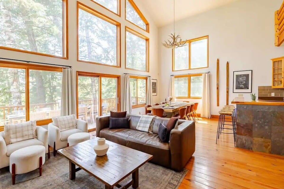 Step into your dream living room, filled with cozy furniture and flooded with natural light. Unwind and relax in this bright and airy space.