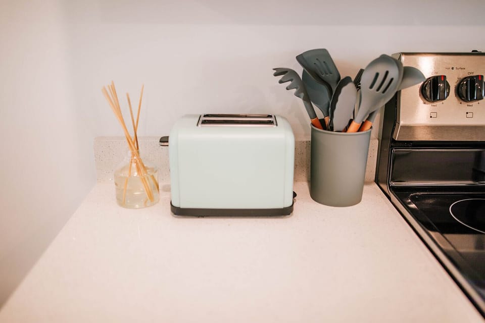 From the toaster to the coffee maker, we’ve tried to provide all the modern essentials so you can focus on enjoying your trip.