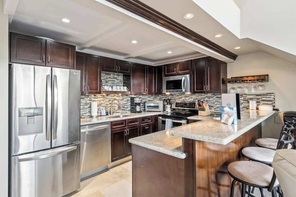 Beautifully remodeled kitchen with everything needed to feel right at home