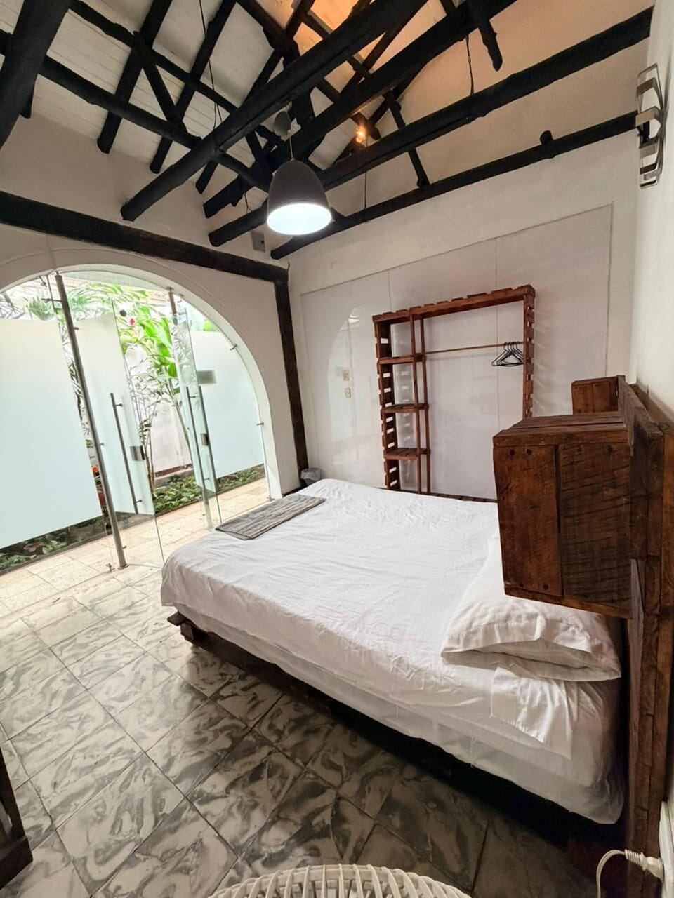 Basic Double Room, 1 Queen Bed, Garden View | Premium bedding, down comforters, Select Comfort beds, desk